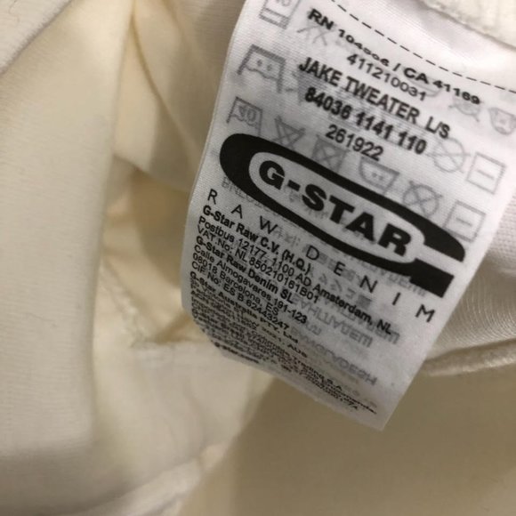 G-Star Raw Men's Jake Long Sleeve Tweater sweater jacket - Picture 9 of 11